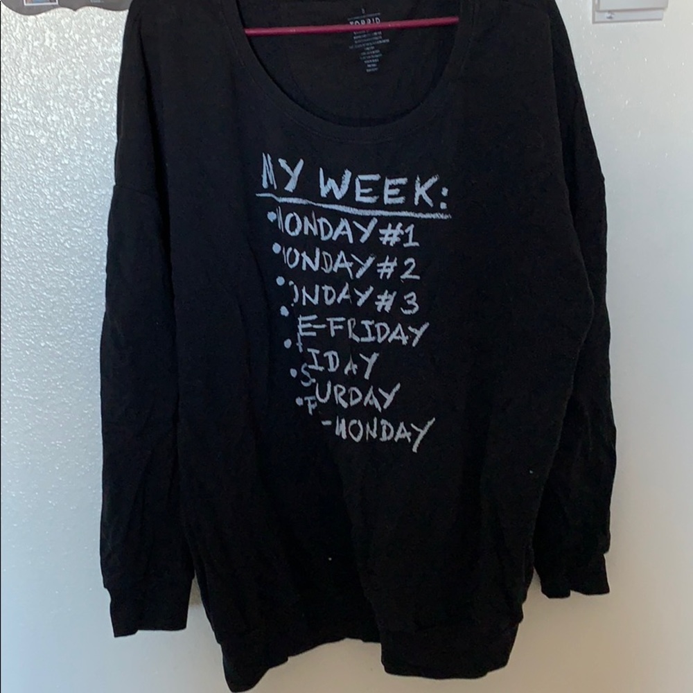 Torrid sweat shirt